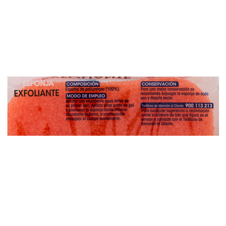 Esponja Bodyplus exfOliante