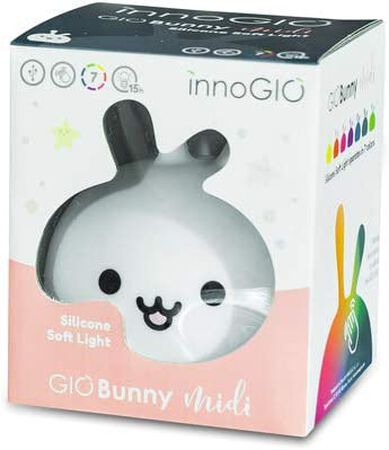 Muñeco silicona con luz Gio Bunny