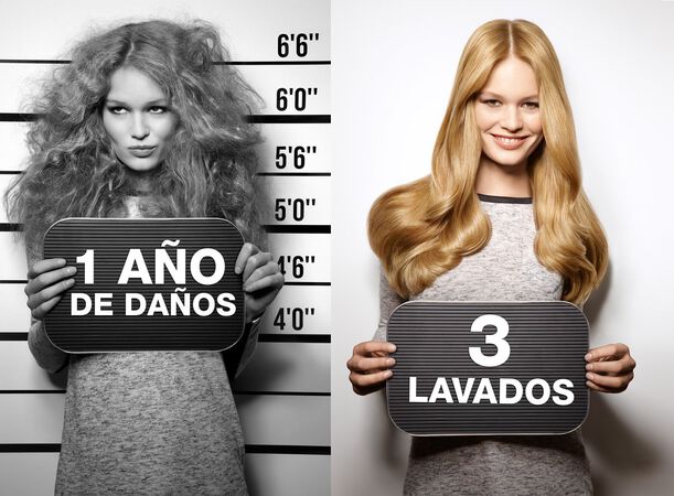 Champú fortificante Fructis 380ml adiós daños