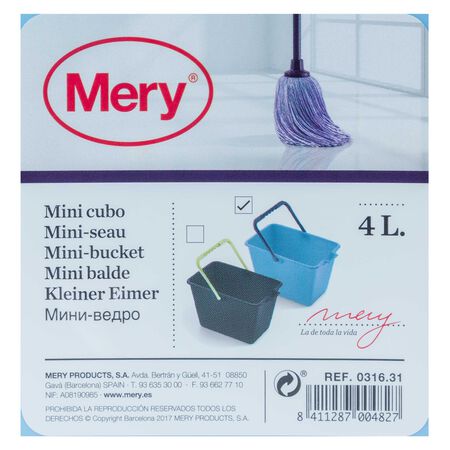 Cubo mini 4l Mery