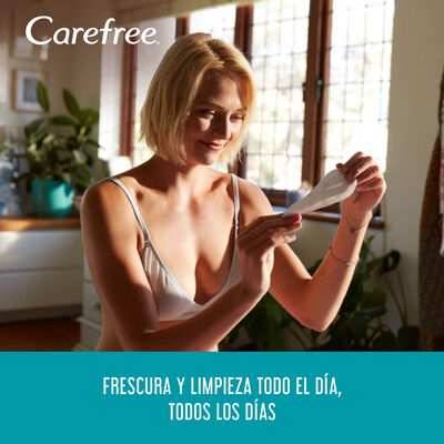 Protegeslip Carefree 56 uds tacto de algod&oacute;n natural