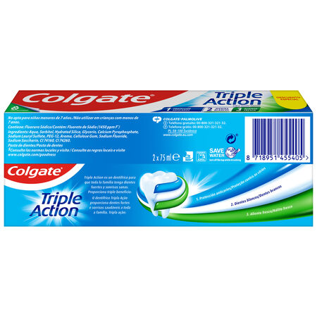 Pasta Dental Colgate 75ml 2U Triple Action