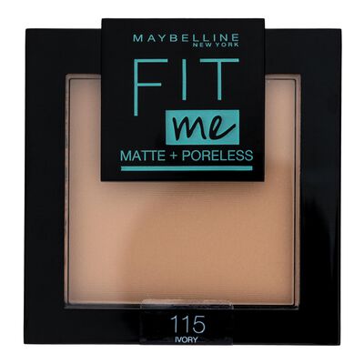 Maquillaje en polvo matificante Maybelline Fit Me! 115