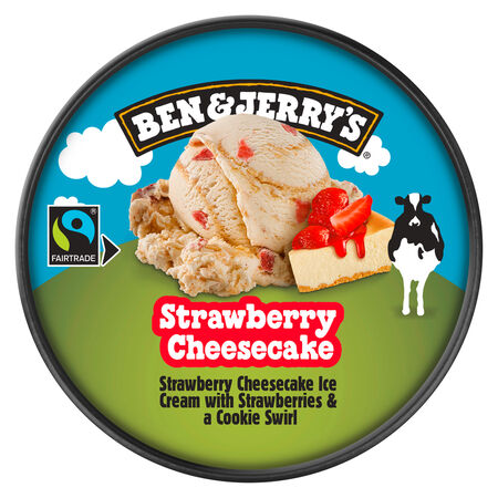 Helado tarrina Ben and Jerrys Strawberry Cheesecake 465ml