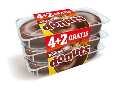 Donuts 4+2U Bomb&oacute;n