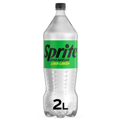 Refresco lima-limón Sprite botella 2l zero azúcar