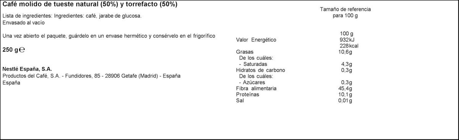 Café molido La Estrella 250g mezcla