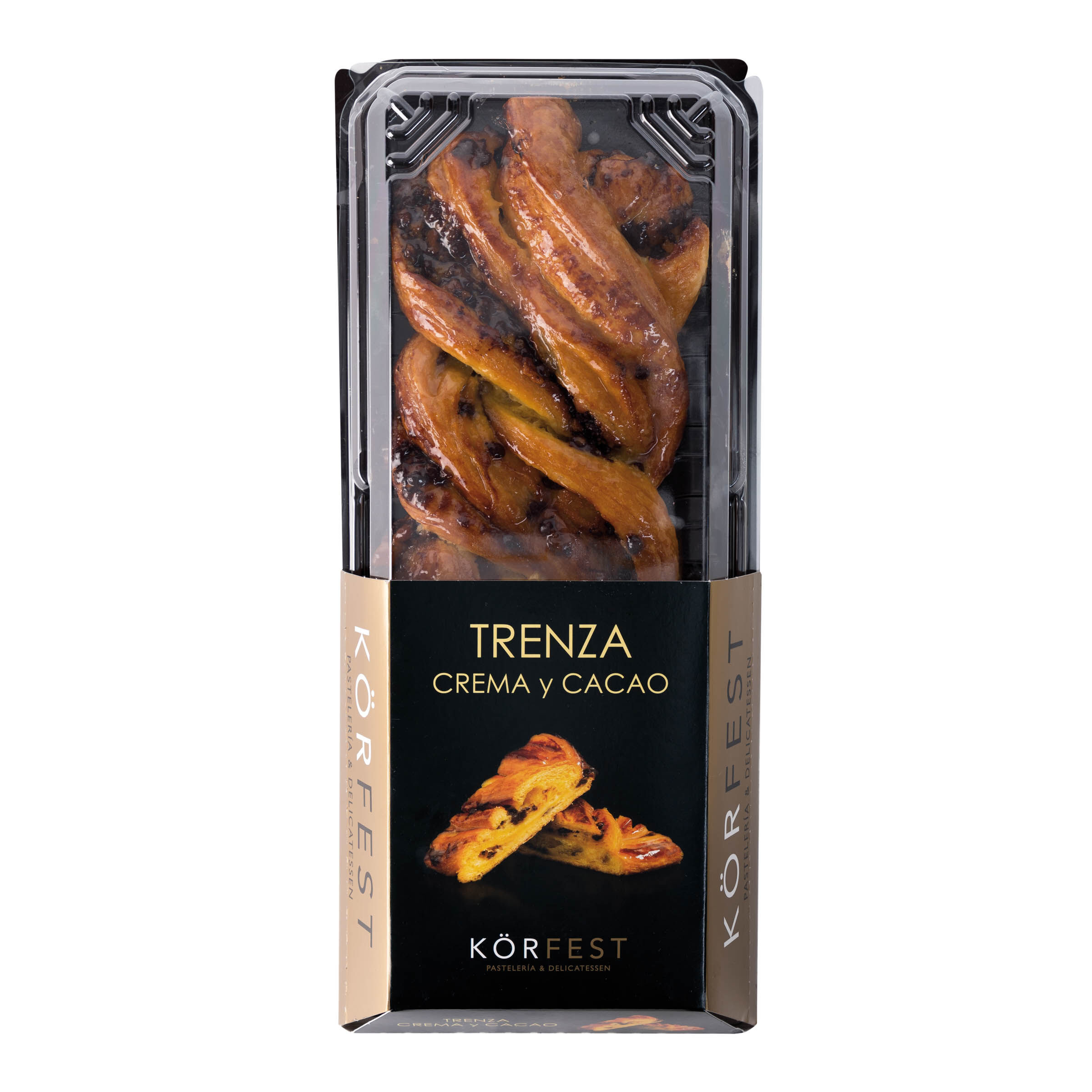 Trenza Körfest 450g de crema y cacao