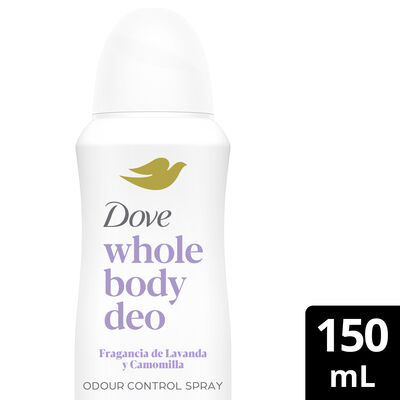 Desodorante spray Corporal Dove 150 ml Lavanda&camomila
