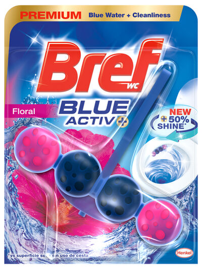 Limpiador Bref WC Colgador Blue-Activ Floral