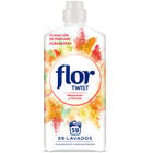 Suavizante Flor Twist 59 lavados melocot&oacute;n