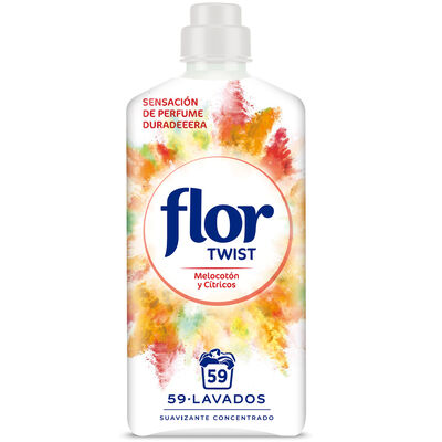 Suavizante Flor Twist 59 lavados melocot&oacute;n