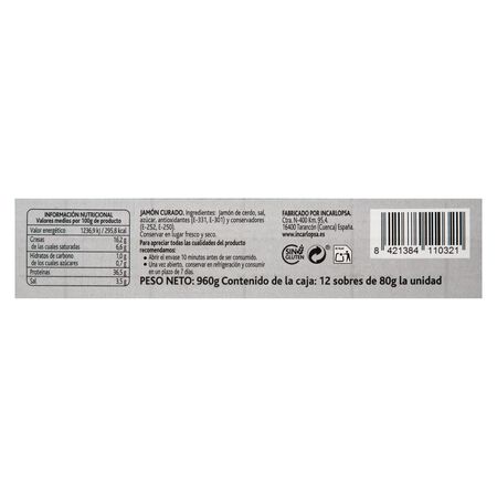 Maletín jamón curado Terra Domine 960g