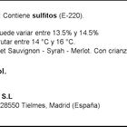 Vino tinto DO Madrid Tagonius Crianza 75cl