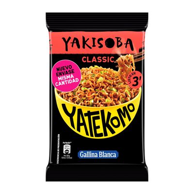 Fideos orientales cl&aacute;sico gallina blanca Yakisoba 2u