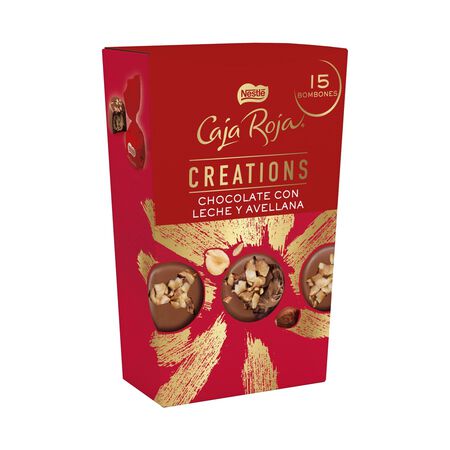 Bombones de avellana Caja Roja Nestlé 186g