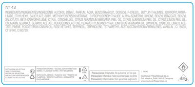 Eau de toilette Caravan mujer 150ml nº43