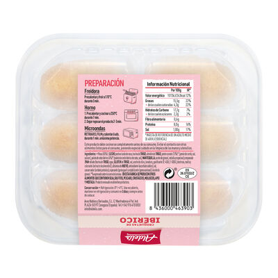 Croquetas de jamón ibérico Aldelis 190g