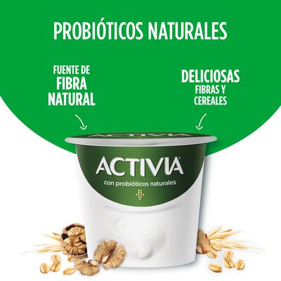 Bífidus Activia fibra pack 4 avena y nueces