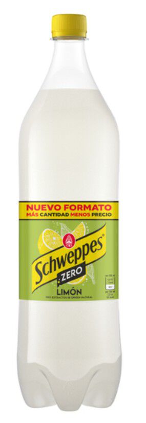 Refresco Limón Zero Schweppes 1,5l