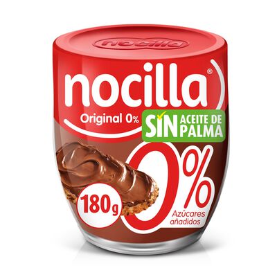 Crema de cacao y avellanas 0% azúcar Nocilla 190g