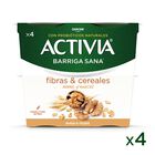 Bífidus Activia fibra pack 4 avena y nueces