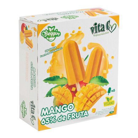 Helado vita C 6 uds con pulpa de mango