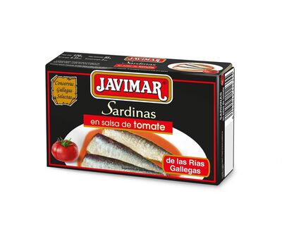 Sardinas de las Rias Gallegas en salsa de tomate Javimar 85g