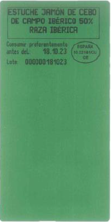 Malet&iacute;n jam&oacute;n cebo 50% ib&eacute;rico Lasencia 840gr