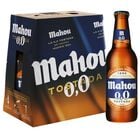 Cerveza sin alcohol Mahou 00 Tostada pack 6 botellas 25cl
