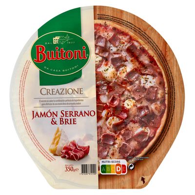 Pizza Creazione Buitoni jamón y brie 350g