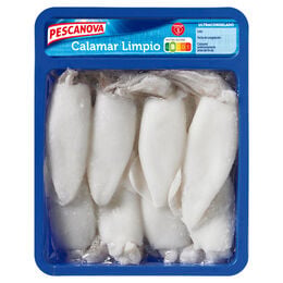 Calamar limpio PESCANOVA, bandeja 400 g