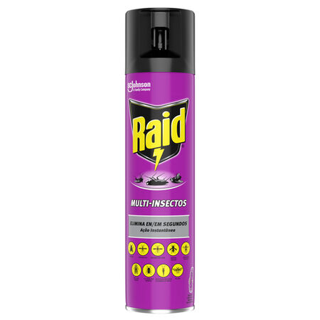 Insecticida en spray Raid 400ml multi-insectos