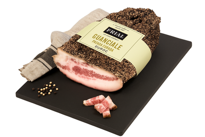 Guanciale papada curada Duroc Frial