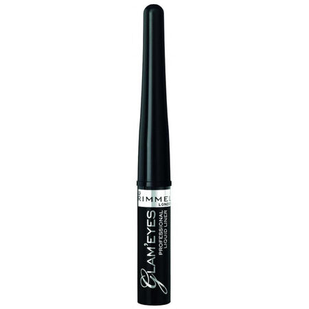 Delineador de ojos Rimmel líquido glam 001