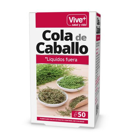 Cola de caballo Vive+ 50 cápsulas