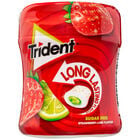 Chicles sin azúcar de fresa y lima Trident 68,2g