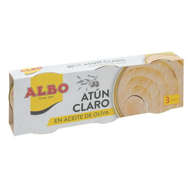 At&uacute;n claro Albo pack3 aceite oliva