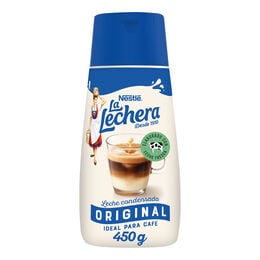 Leche condensada La Lechera botella sirve fácil 450g