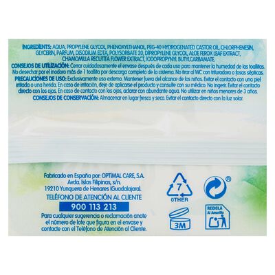 Papel higi&eacute;nico h&uacute;medo Lanta 15 uds