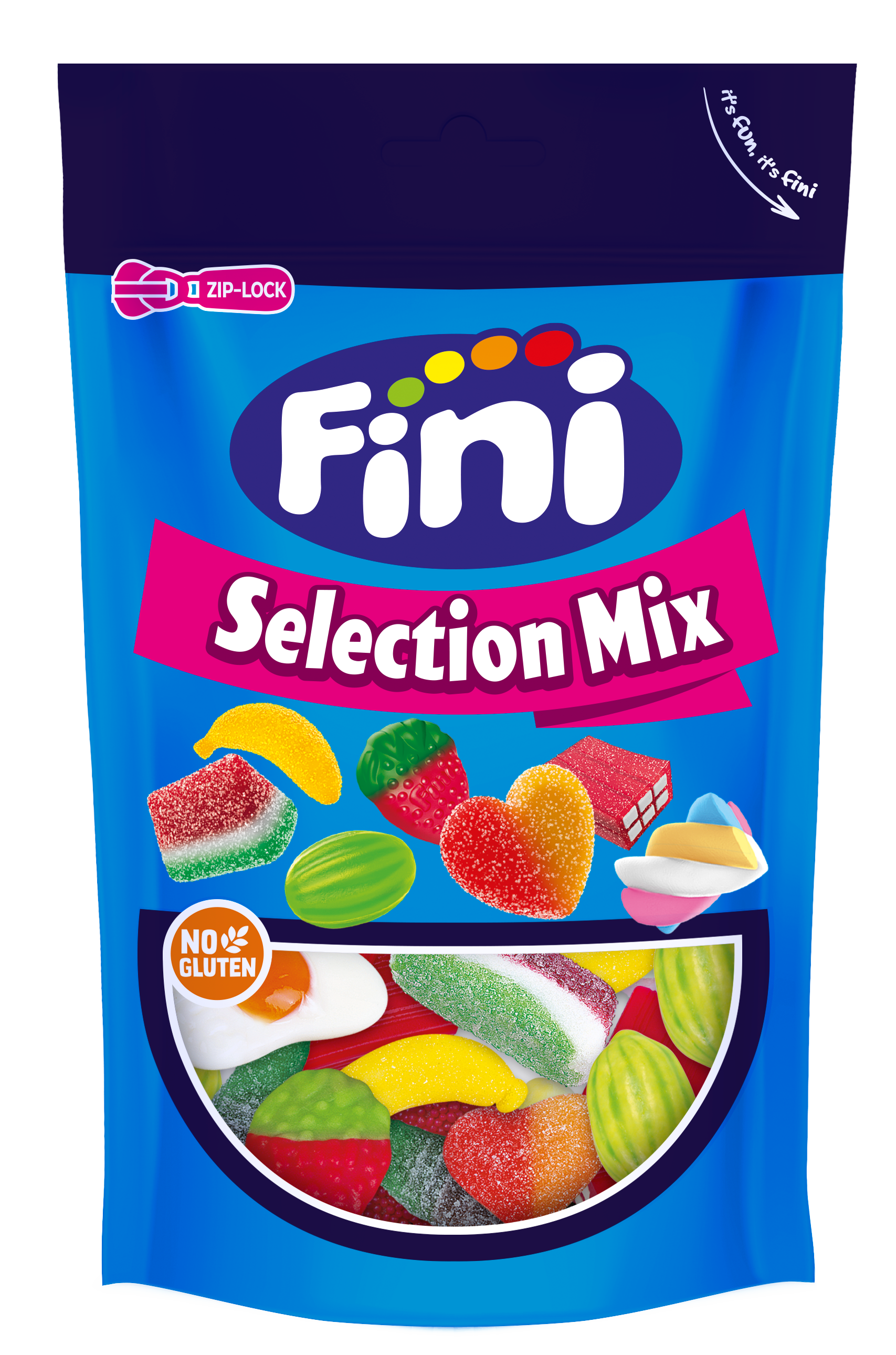 Golosinas surtidas sin gluten Fini 150g mix selección