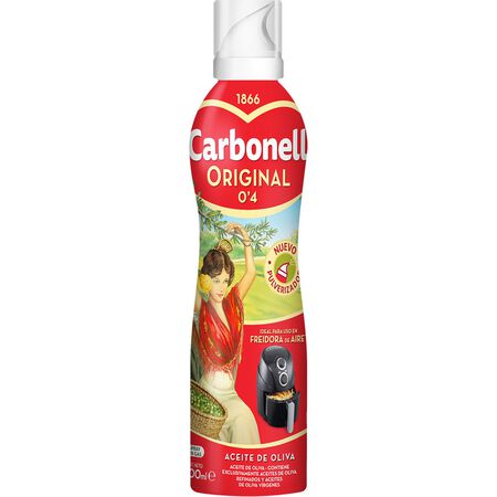 Aceite de oliva Spray Carbonell 200ml 0,4º