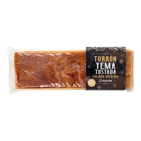 Turrón Alipende 300g yema tostada