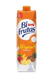 Bifrutas tropical con leche PASCUAL, brik 1 litro