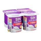 Yogur sin lactosa Alipende pack 4 fresa