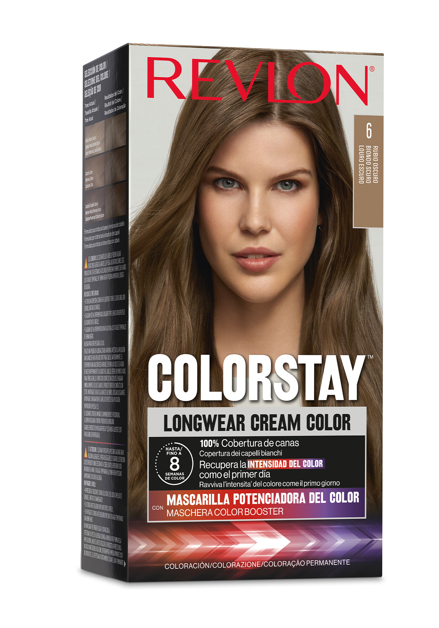 Tinte Para El Cabello Revlon Colorstay Nº 6 Rubio Oscuro