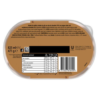 Helado Carte D'or capuccino 825ml