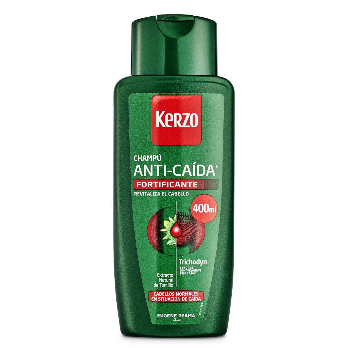 Champú Kerzo 400ml anticaída refrescante