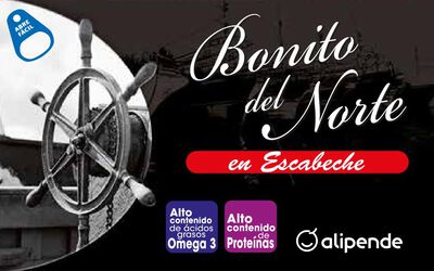 Bonito Alipende 73g en escabeche