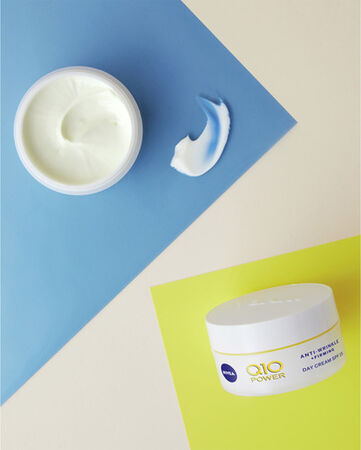 Crema facial de día Nivea Q10 50ml power SPF 15 antiarrugas